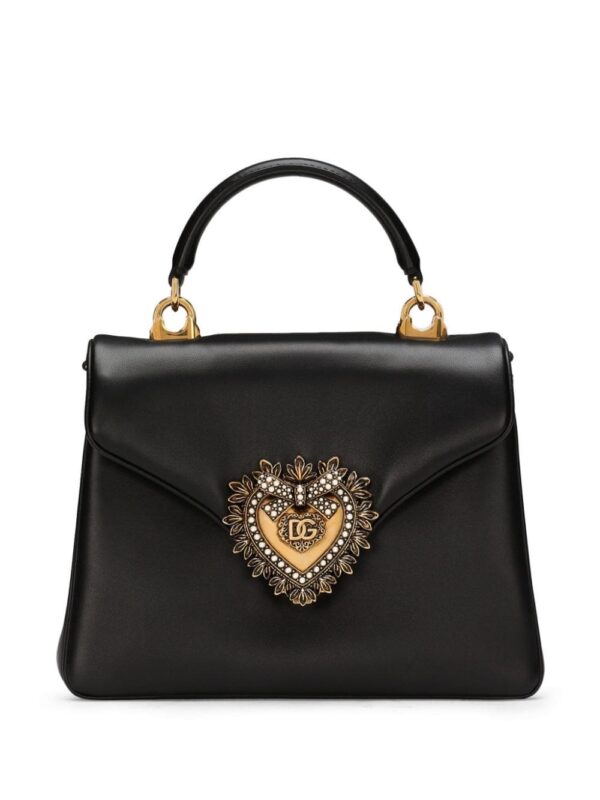 Dolce & Gabbana Devotion leather tote bag