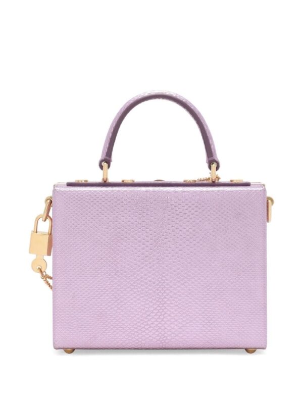 Dolce & Gabbana Dolce Box leather tote bag - Image 3