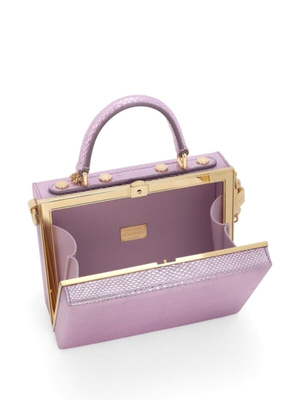 Dolce & Gabbana Dolce Box leather tote bag - Image 5