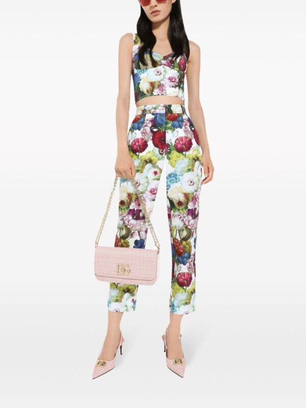 Dolce & Gabbana 3.5 logo-plaque clutch bag - Image 2