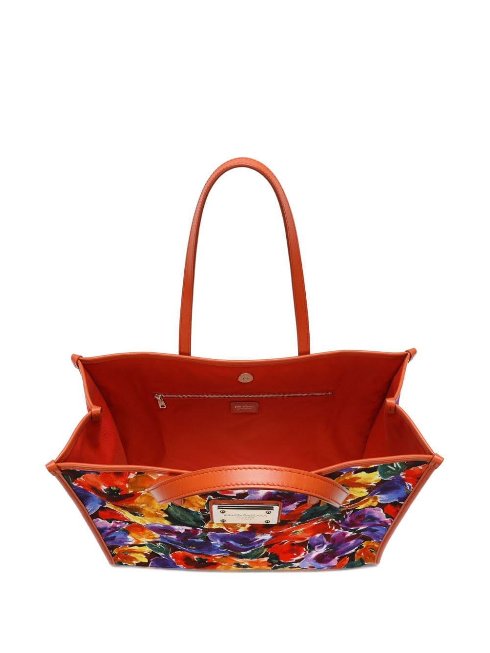 Dolce & Gabbana floral-print cotton-blend shoulder bag - Image 5