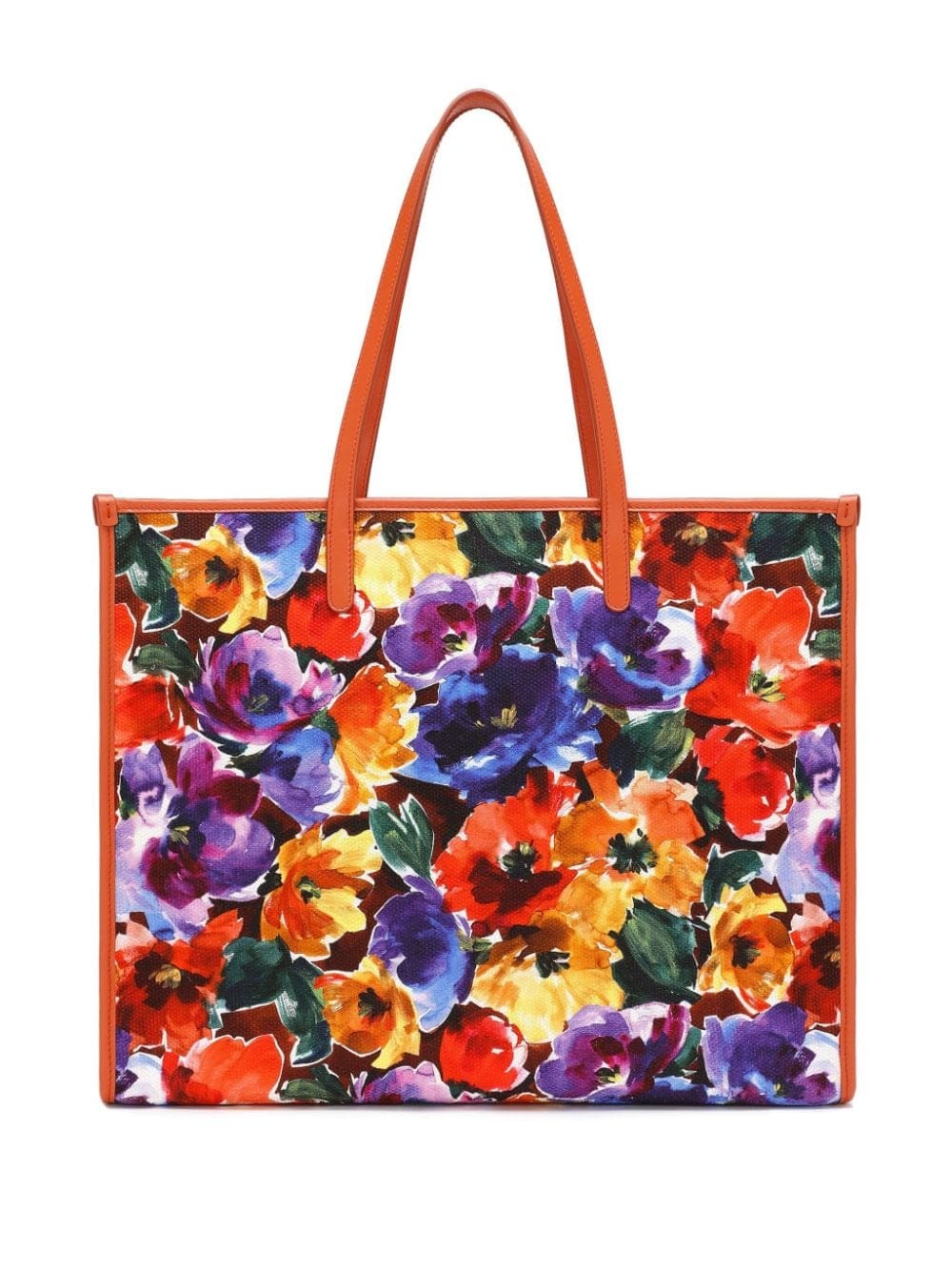 Dolce & Gabbana floral-print cotton-blend shoulder bag - Image 3