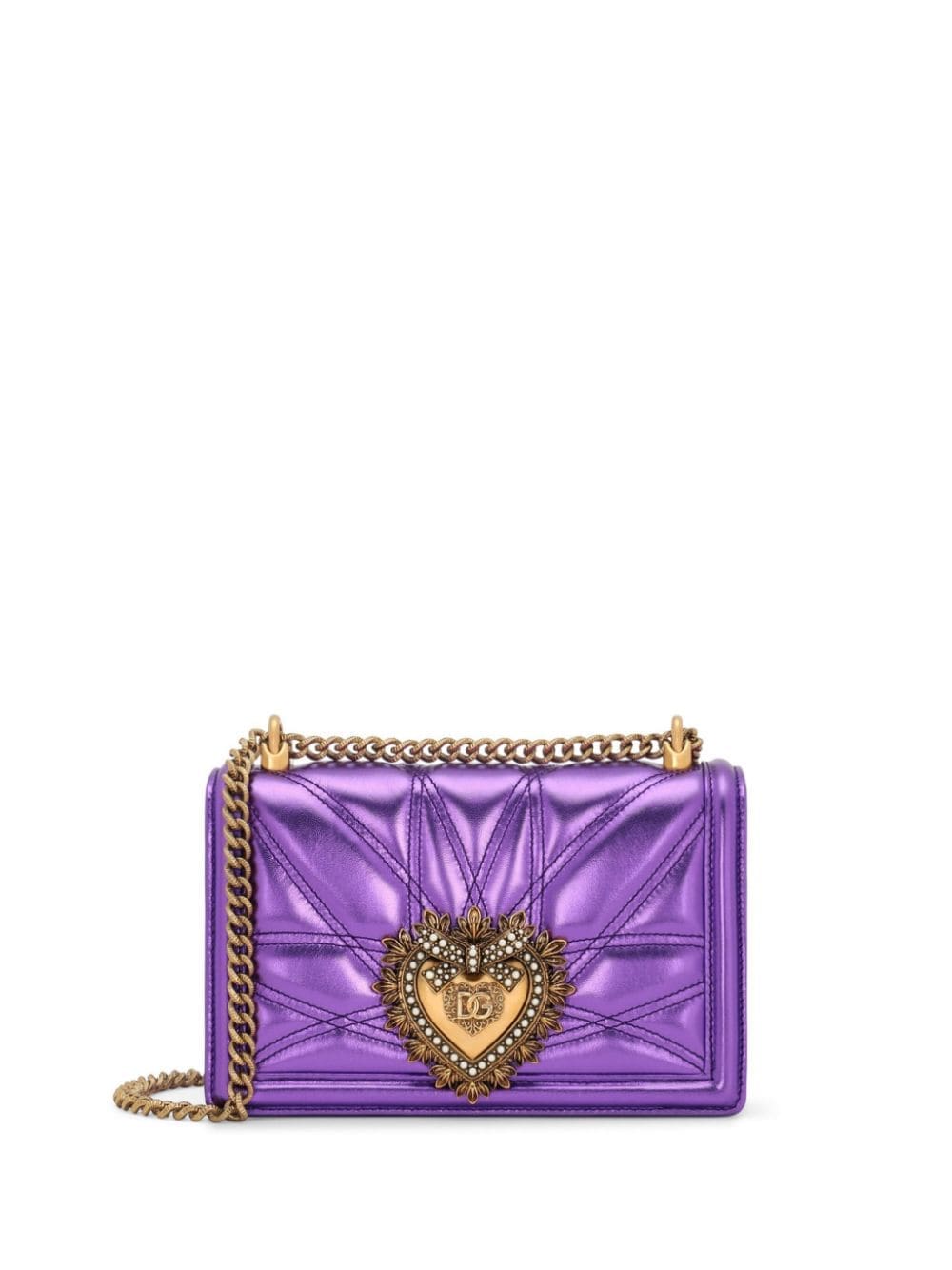 Dolce & Gabbana Devotion matelassé shoulder bag