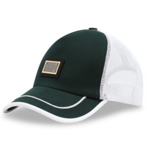 Dolce & Gabbana logo-plaque panelled trucker cap