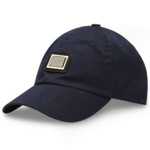 Dolce & Gabbana logo-plaque stretch-cotton baseball cap