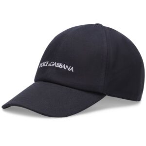 Dolce & Gabbana logo-embroidered cotton baseball cap