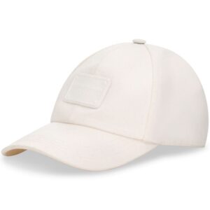 Dolce & Gabbana logo-appliqué cotton cap