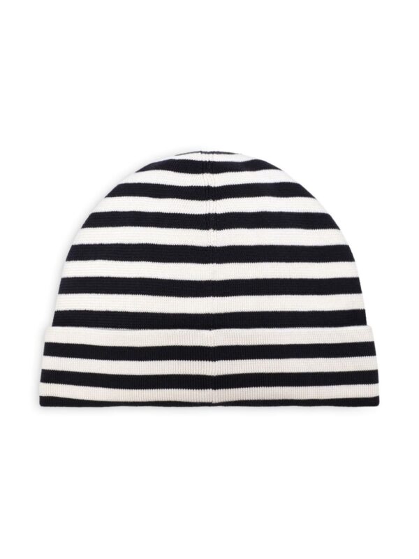 Dolce & Gabbana stripe-pattern silk beanie - Image 2
