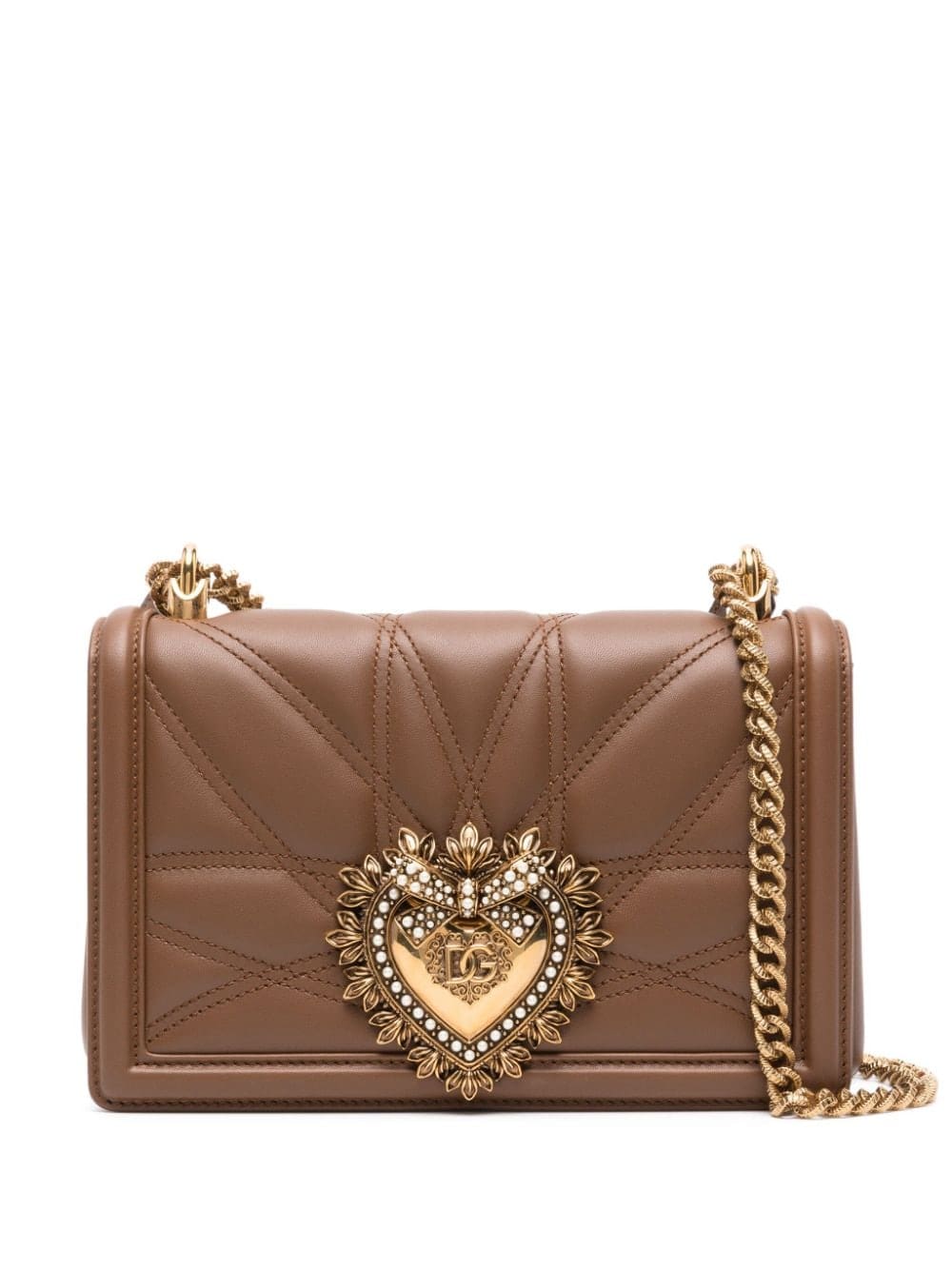 Dolce & Gabbana medium Devotion leather shoulder bag