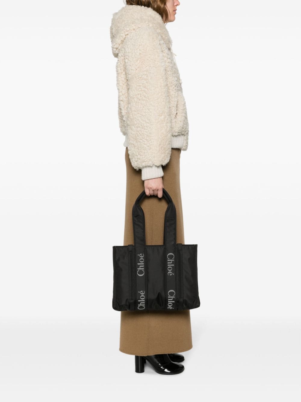 Chloé medium Woody tote bag - Image 2