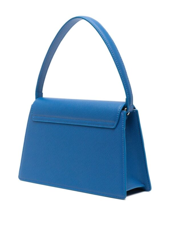 Just Cavalli logo-lettering saffiano-leather tote bag - Image 3