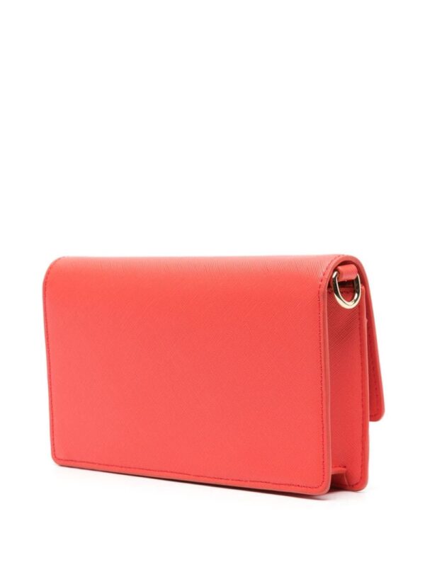 Just Cavalli Range logo-plaque textured crossbody bag - Image 3