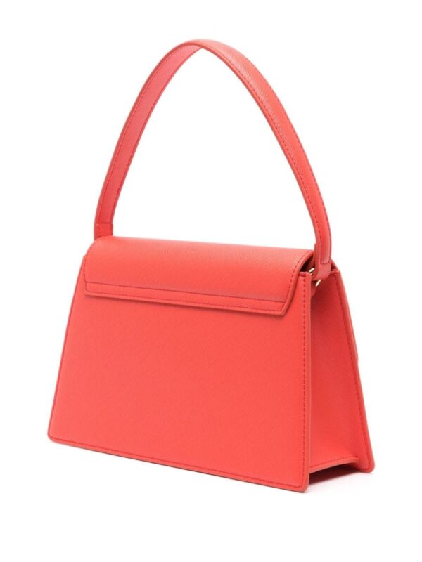 Just Cavalli Range logo-plaque textured tote bag - Image 3