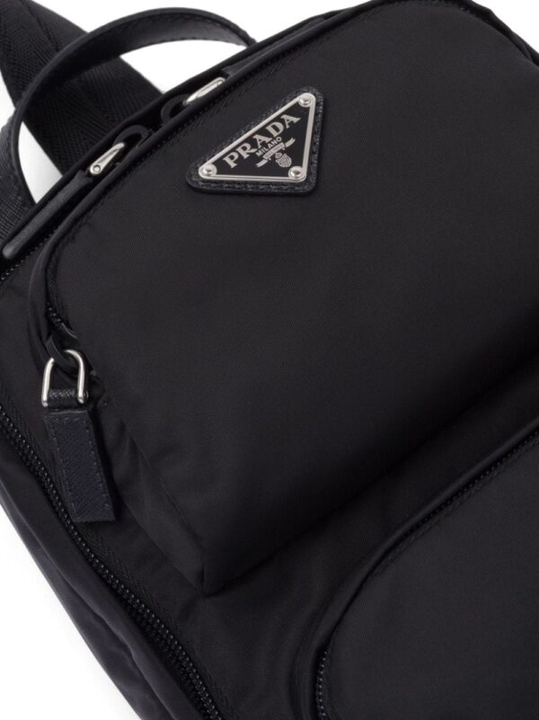 Prada enamel triangle-logo backpack - Image 2