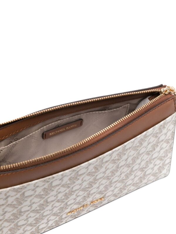 Michael Kors monogram-pattern leather crossboby bag - Image 5