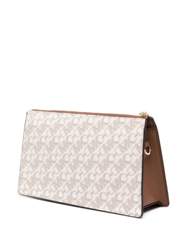 Michael Kors monogram-pattern leather crossboby bag - Image 3