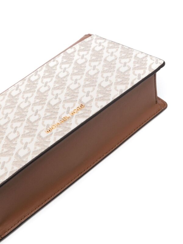 Michael Kors monogram-pattern leather crossboby bag - Image 4