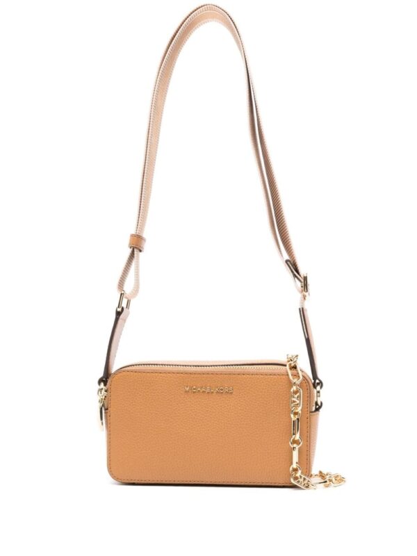 Michael Michael Kors Jet Set chain-link leather crossbody bag