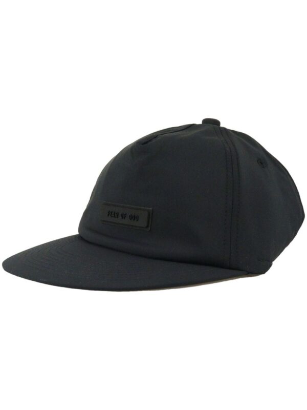 FEAR OF GOD ESSENTIALS logo-appliqué flat-peak cap