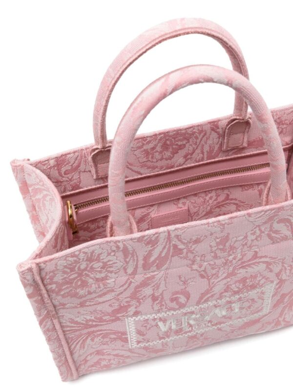 Versace small Barocco Athena tote bag - Image 5