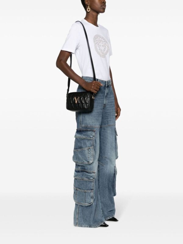 Versace Virtus quilted crossbody bag - Image 2