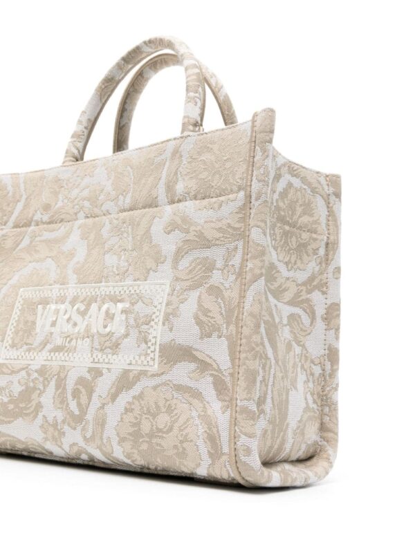 Versace small Barocco Athena tote bag - Image 4