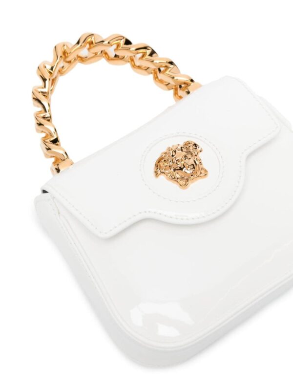 Versace La Medusa patent mini bag - Image 4