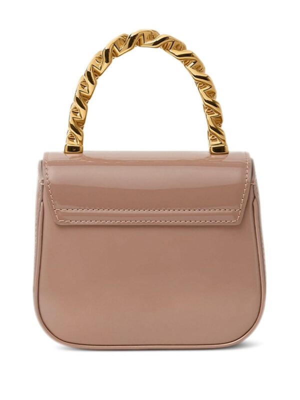 Versace La Medusa patent-finish mini bag - Image 4