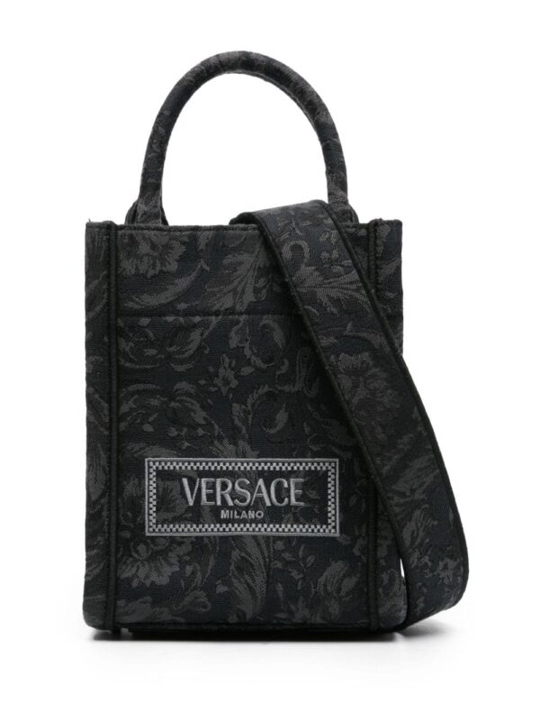 Versace mini Barocco Athena jacquard tote bag