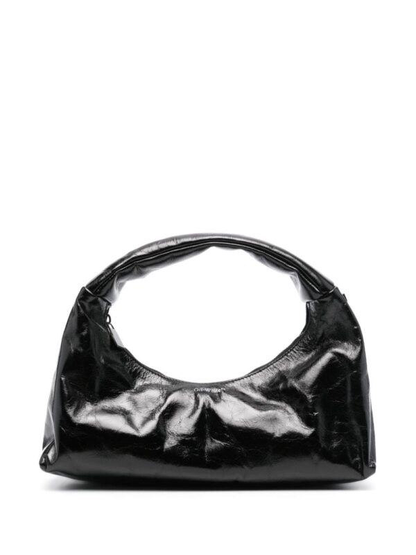 Off-White Arcade leather shoulder bag