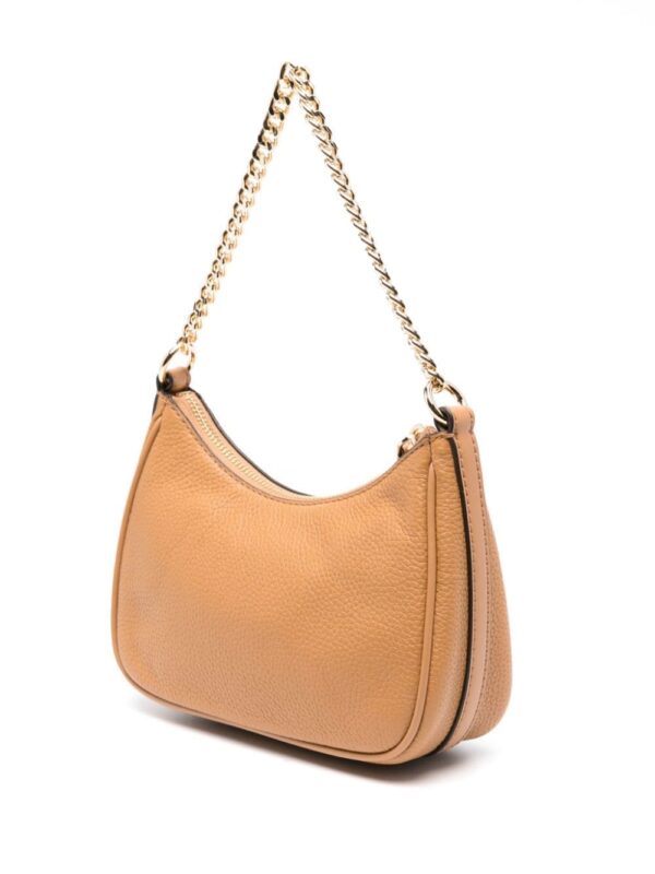 Michael Kors logo-plaque leather shoulder bag - Image 3