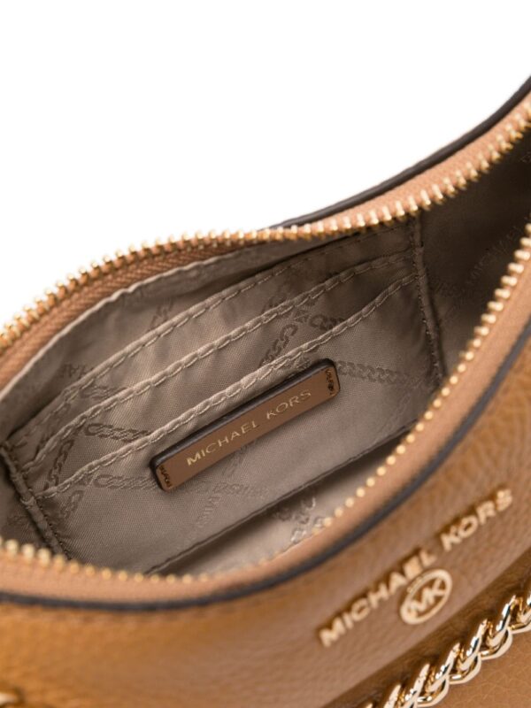 Michael Kors logo-plaque leather shoulder bag - Image 5