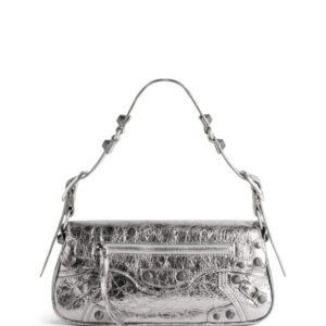 Balenciaga small Le Cagole metallic shoulder bag
