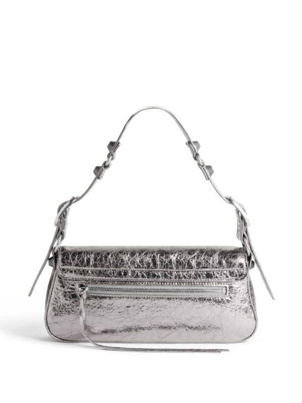 Balenciaga small Le Cagole metallic shoulder bag - Image 4