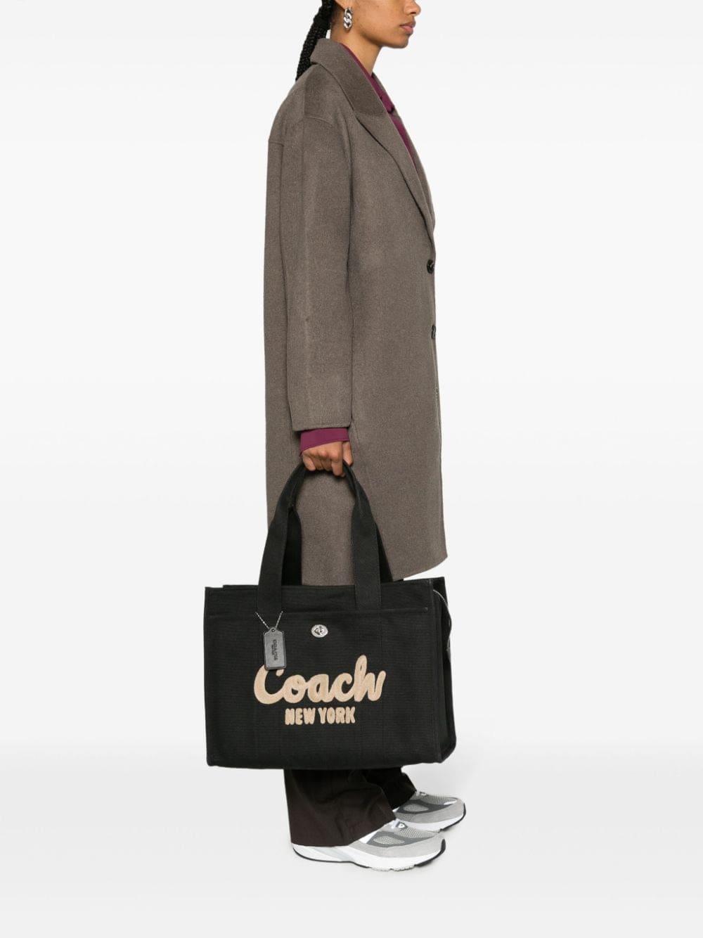 Coach logo-embroidered canvas tote bag - Image 2