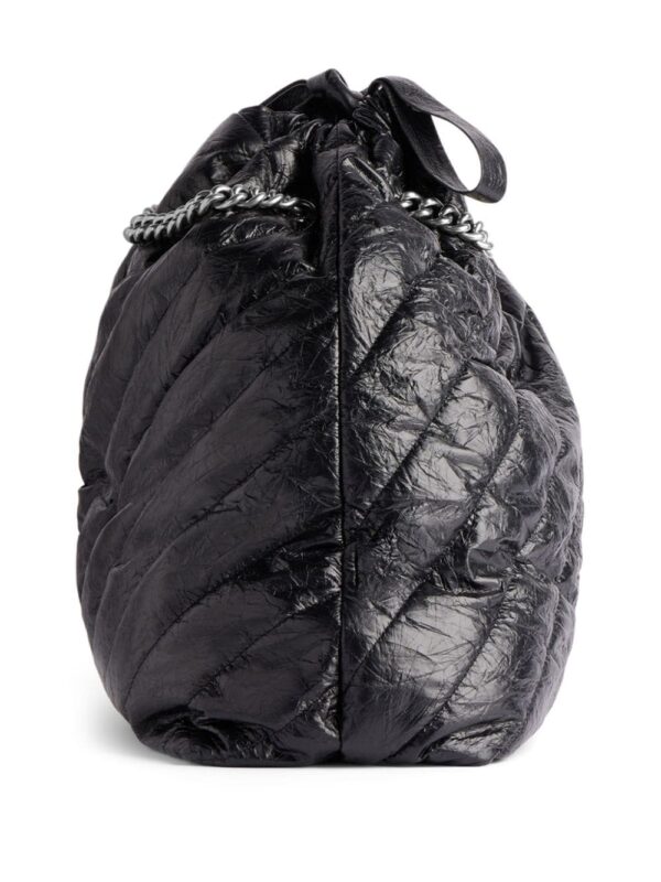 Balenciaga medium Crush quilted shoulder bag - Image 4