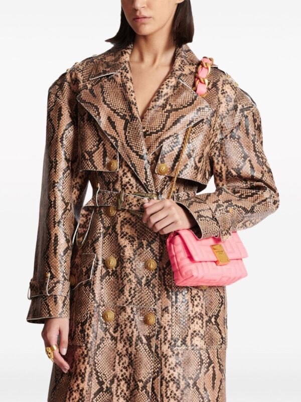 Balmain mini 1945 Soft quilted tote bag - Image 3
