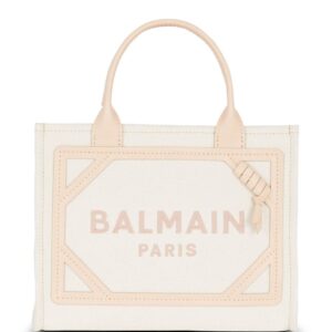 Balmain small B-Army canvas tote bag