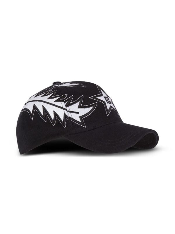 Balmain Western-embroidered cotton baseball cap - Image 3