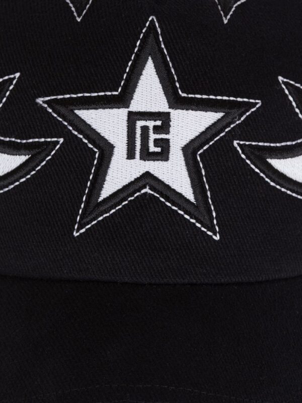 Balmain Western-embroidered cotton baseball cap - Image 4
