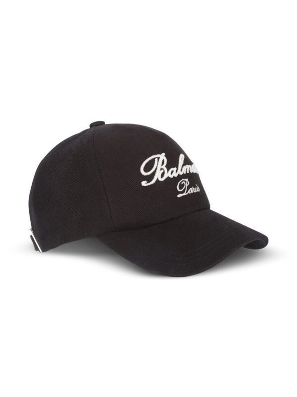 Balmain Signature-embroidered baseball cap - Image 2