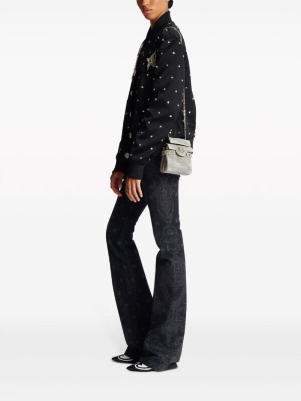 Balmain mini B-Buzz 12 denim handbag - Image 2
