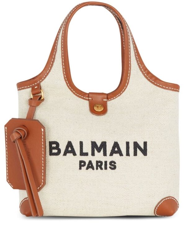 Balmain mini B-Army Grocery tote bag