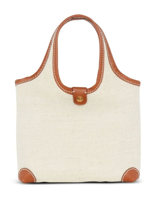 Balmain mini B-Army Grocery tote bag - Image 4