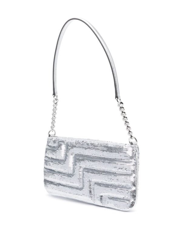 Jimmy Choo Avenue Slim sequin-embellished bag - Image 3