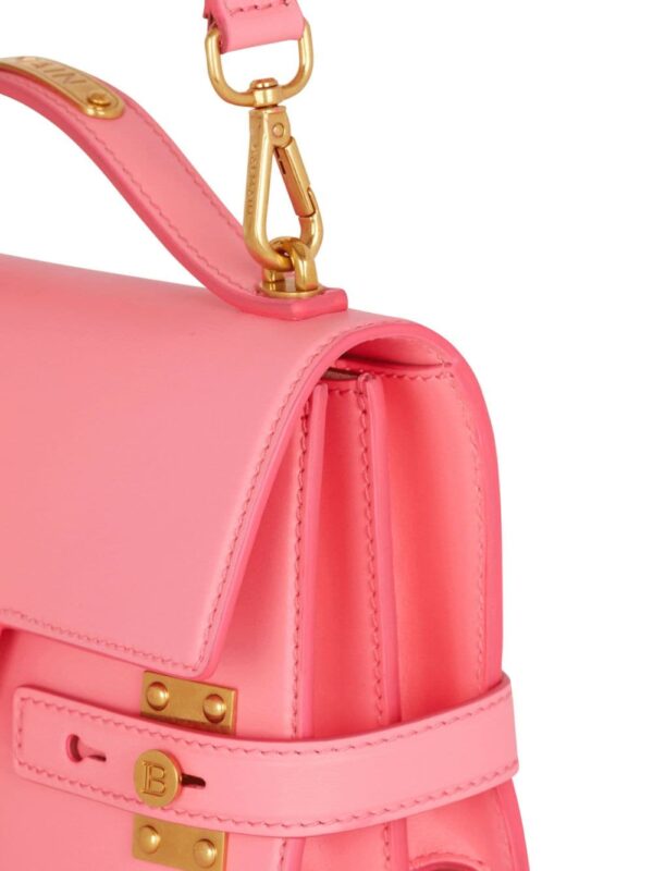 Balmain B-Buzz 24 leather handbag - Image 4