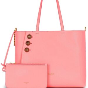 Balmain Embleme leather tote bag