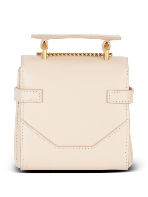 Balmain mini B-Buzz 12 leather handbag - Image 2