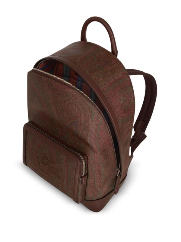 ETRO paisley-jacquard backpack - Image 4