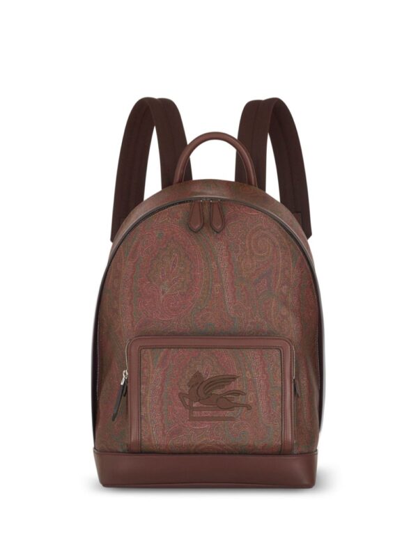 ETRO paisley-jacquard backpack